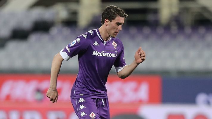 Dusan Vlahovic (attaccante Fiorentina), obiettivo di calciomercato del Milan | AC Milan News (Getty Images) 