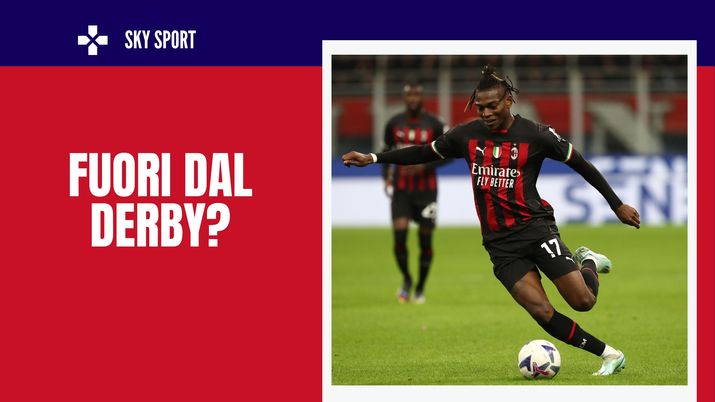 Inter-Milan, le probabili formazioni: 3-5-2 senza Leao? (getty images)