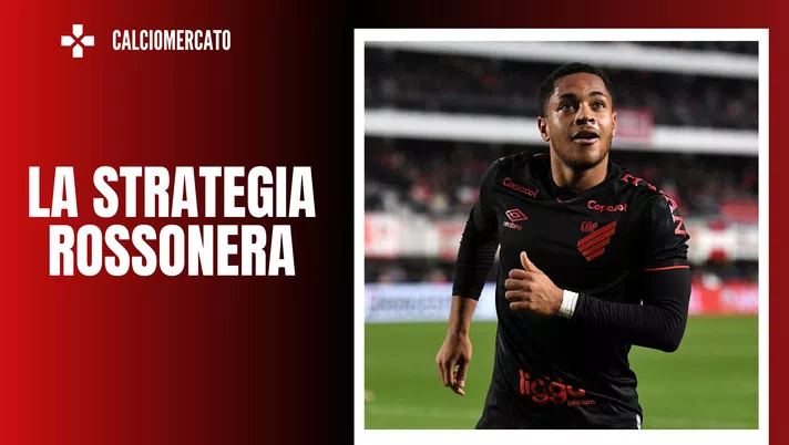 Vitor Roque attaccante Athletico Paranaense obiettivo AC Milan