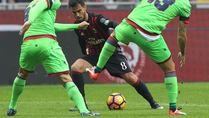 Suso durante Milan-Crotone (credits: GETTY Images) 