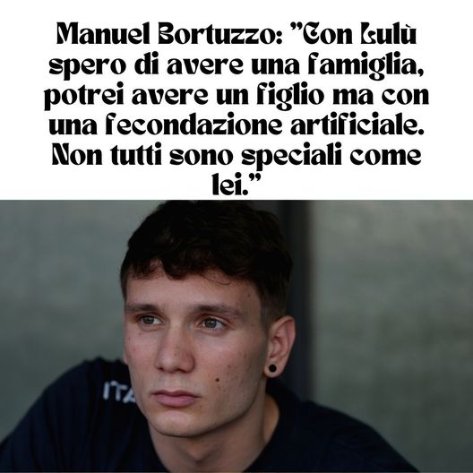 Manuel Bortuzzo: “Lulù speciale, spero di avere una famiglia: potrei avere un figlio se…”- immagine 2