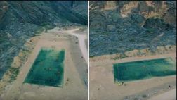 Il campo più spettacolare del mondo? In Oman! Le immagini | VIDEO