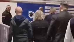 VIDEO / La fuga di Massimo Ferrero dallo stadio di Genova durante Sampdoria-Roma