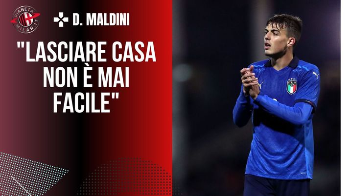 Daniel Maldini, centrocampista dello Spezia, parla ai canali ufficiali dei liguri (Getty Images)