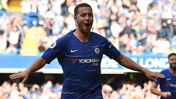 Chelsea, triplo Hazard e Willian. Sarri riagguanta il Liverpool