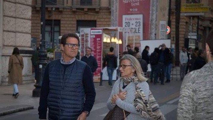 Foto, Capello in città per lo Street Food Fest e i tifosi: “Vieni ad allenare il Palermo”  Foto, Capello in città per lo Street Food Fest e i tifosi: “Vieni ad allenare il Palermo”