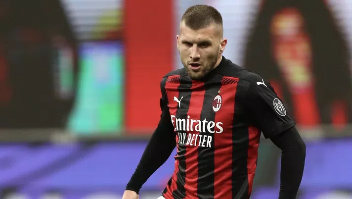 Ante Rebic (attaccante AC Milan), qui durante Milan-Benevento 2-0 (Serie A 2020-2021) | News (Getty Images)