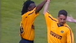 VIDEO / 30 aprile 2000: a Perugia Baggio per Seedorf, poi perla incredibile di Recoba