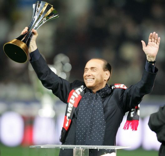  Silvio Berlusconi, Presidente del Milan (credits: GETTY Images) 