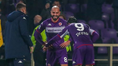 GERMOGLI PH 20 NOVEMBRE 2021 FIRENZE STADIO ARTEMIO FRANCHI CAMPIONATO DI CALCIO DI SERIE A FIORENTINA VS MILAN NELLA FOTO ESULTANZA GOL SAPONARA GERMOGLI PH 20 NOVEMBRE 2021 FIRENZE STADIO ARTEMIO FRANCHI CAMPIONATO DI CALCIO DI SERIE A FIORENTINA VS MILAN NELLA FOTO ESULTANZA GOL SAPONARA