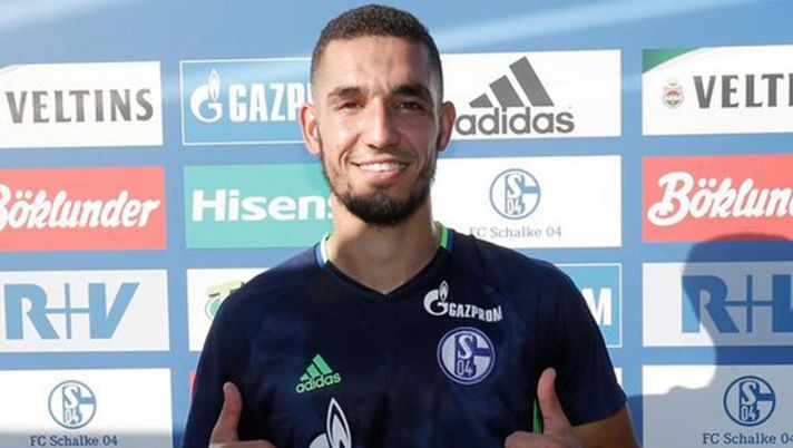 Nabil Bentaleb, centrocampista dello Schalke 04 (Twitter) 