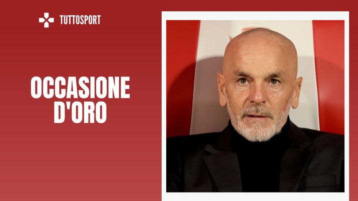 Stefano Pioli allenatore Milan contro Udinese