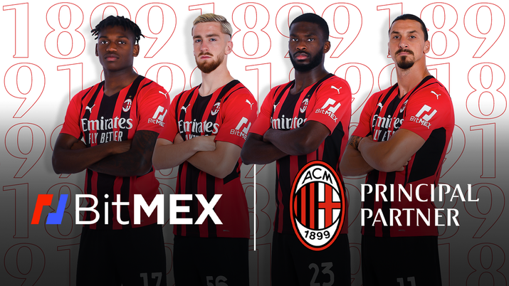 BitMEX, primo Official Sleeve Partner di A.C. Milan: il comunicato 