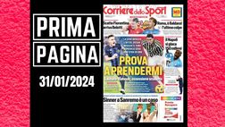 Prima pagina Corriere dello Sport: Inter-Juventus, Lautaro vs Vlahovic