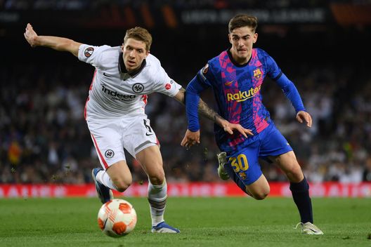 Kristijan Jakic Barcellona-Eintracht (getty images) Kristijan Jakic Barcellona-Eintracht
