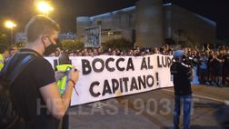 I tifosi salutano Pazzini: “In bocca al lupo capitano!” Foto e video
