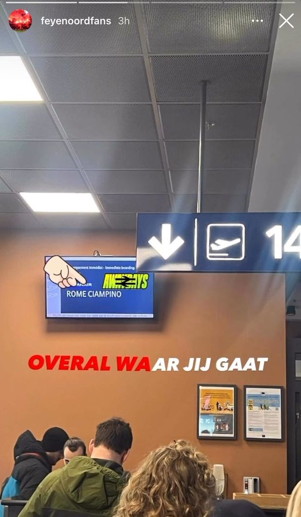 Feyenoord, gli ultras sono arrivati a Piazza di Spagna: “Ci siamo di nuovo”- immagine 2