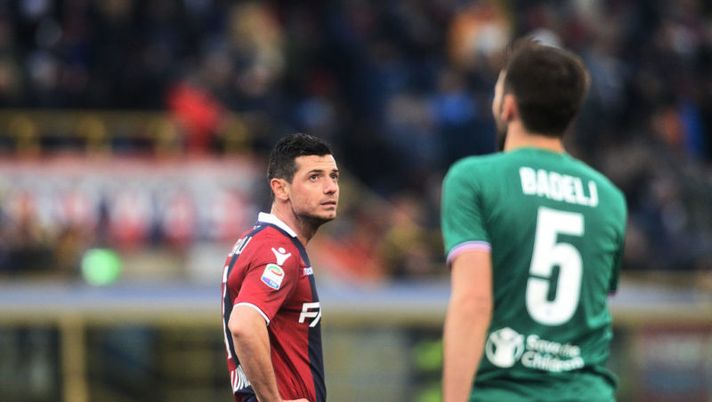 BOLOGNA, ITALY - FEBRUARY 04: Blerim Dzemaili of Bologna FC looks dejected at the end of the serie A match between Bologna FC and ACF Fiorentina at Stadio Renato Dall'Ara on February 4, 2018 in Bologna, Ita (Photo by Mario Carlini / Iguana Press/Getty Images) Dzemaili, la Gazzetta: “Con lui esce tutto il Bologna”. Ma l’infortunio non preoccupa - immagine 1