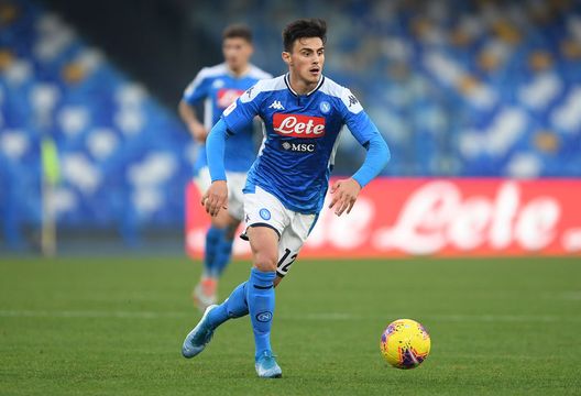 NAPLES, ITALY - JANUARY 14: Eljif Elmas of SSC Napoli during the Coppa Italia match between SSC Napoli and Perugia on January 14, 2020 in Naples, Italy. (Photo by Francesco Pecoraro/Getty Images) NAPLES, ITALY - JANUARY 14: Eljif Elmas of SSC Napoli during the Coppa Italia match between SSC Napoli and Perugia on January 14, 2020 in Naples, Italy. (Photo by Francesco Pecoraro/Getty Images)