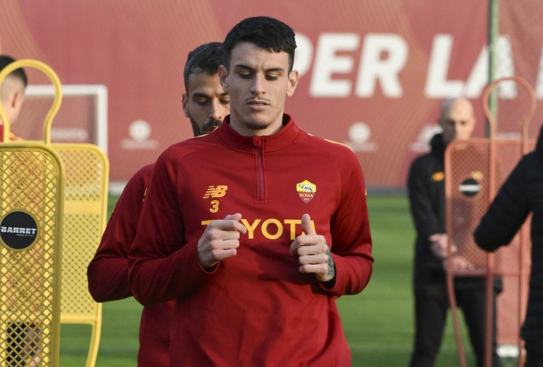 Roma, rifinitura in vista del Bologna: ancora in gruppo Solbakken – FOTO GALLERY - immagine 24