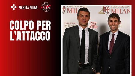 Paolo Maldini e Frederic Massara, dirigenti del Milan (getty images) Paolo Maldini e Frederic Massara, dirigenti del Milan (getty images)