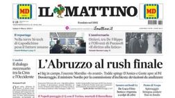 PRIMA PAGINA IL MATTINO OGGI: “La frenata”