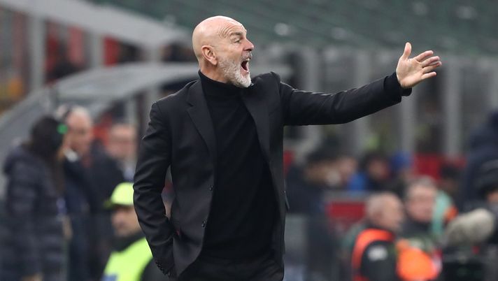 Stefano Pioli AC Milan Milan-Napoli 1-0 Serie A 2023-2024