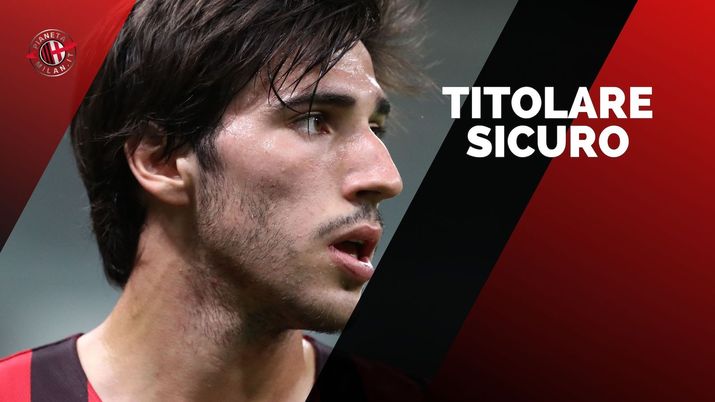 Sandro Tonali (centrocampista AC Milan) sarà titolare in Juventus-Milan di questa sera | News (Getty Images) 