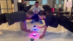 VIDEO / Beckham sfida la moglie Victoria: come va a finire?