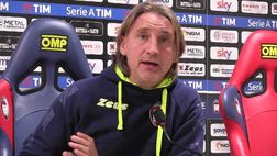 Il tecnico del Crotone, Davide Nicola, prossimo avversario del Napoli domani pomeriggio al Sa