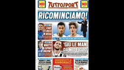 Prima Pagina, Tuttosport: “Ricominciamo! Ciak, c’è Ricci in reggia. Miretti…”