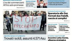 Prima Pagina, Giornale di Sicilia: “Vaccino, un taglio alle code. L’Irlanda del Nord al debutto azzurro”