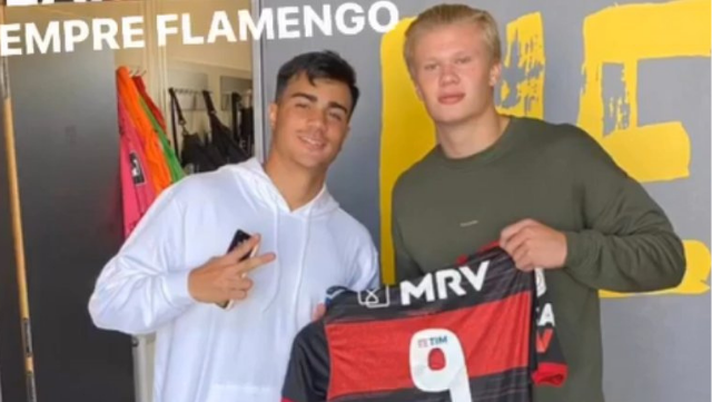 Reinier e Haaland, compagni di squadra nel Borussia Dortmund con il Flamengo terzo incomodo Reinier e Haaland, compagni di squadra nel Borussia Dortmund con il Flamengo terzo incomodo