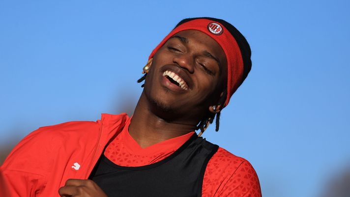 Rafael Leao AC Milan allenamento Milanello