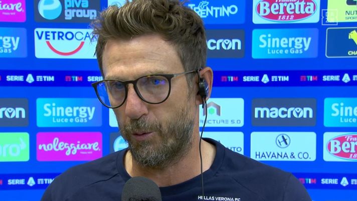 Di Francesco: &#8220;A noi manca il cecchino. Poi l&#8217;Inter ti mette Correa che è arrivato ieri&#8230;&#8221; 