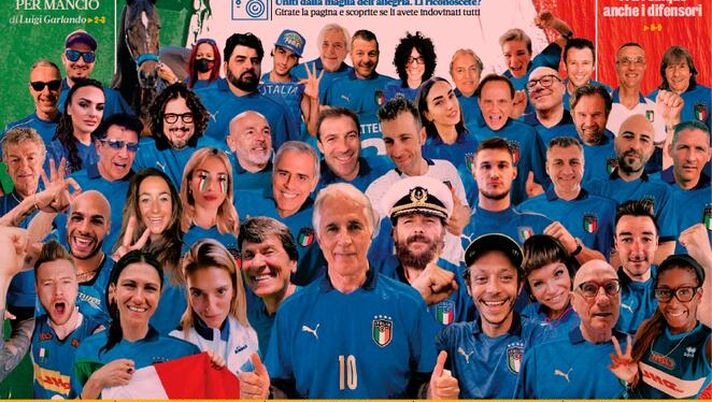 Prima Pagina, La Gazzetta dello Sport: “L&#8217;Italia spinge l&#8217;Italia&#8221; 
