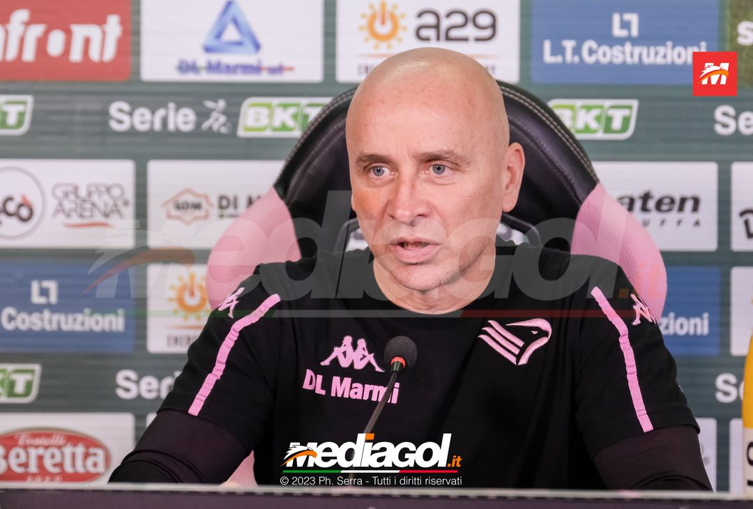 FOTO PALERMO, verso la Reggina: Mister Corini in conferenza stampa (Gallery) - immagine 6