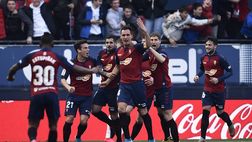 Osasuna-Real Sociedad, formazioni ufficiali: titolari Barja e David Silva