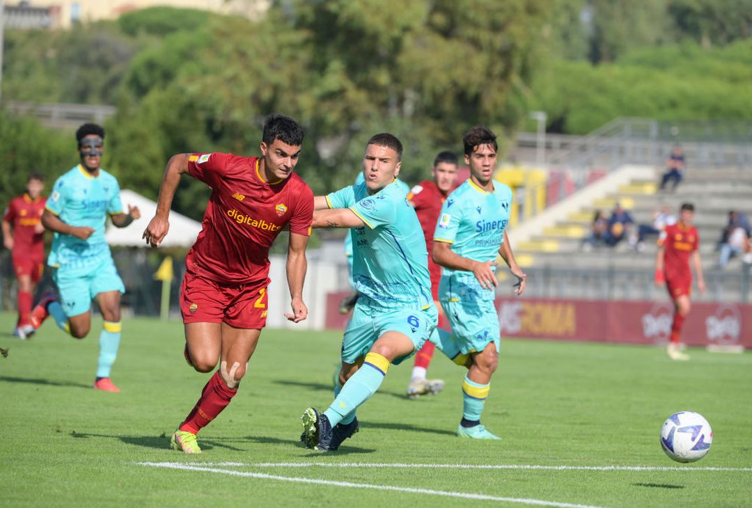 Primavera, la Roma batte il Verona sotto gli occhi di Pinto e Mourinho – FOTO GALLERY - immagine 26