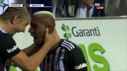 VIDEO / Besiktas, assist di Caner Erkin e gol di Anderson Talisca