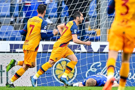 Getty Images Roma, tre punti per la corsa Champions: battuta la Samp 1-0, decide Mkhitaryan- immagine 2