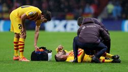 Barcellona, che tegola: infortunio al ginocchio per Piqué, Inter a forte rischio