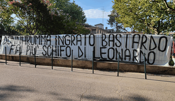 Striscione Donnarumma Striscione Donnarumma