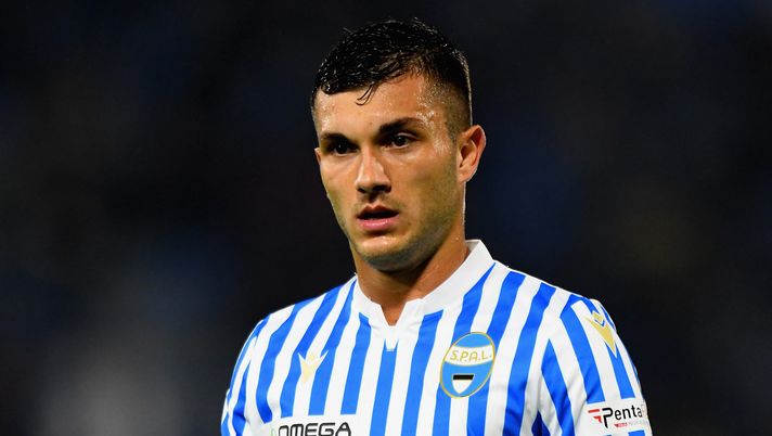 FERRARA, ITALY - NOVEMBER 04: Gabriel Strefezza of SPAL looks on during the Serie A match between SPAL and UC Sampdoria at Stadio Paolo Mazza on November 4, 2019 in Ferrara, Italy.  (Photo by Alessandro Sabattini/Getty Images) 