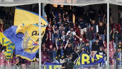 Salernitana-Verona, in 308 i tifosi gialloblù all’Arechi