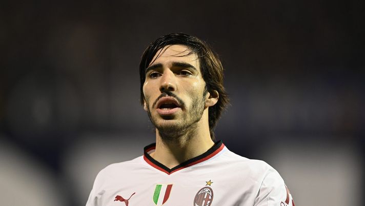Sandro Tonali AC Milan Dinamo Zagabria-Milan 0-4 Champions League 2022-2023