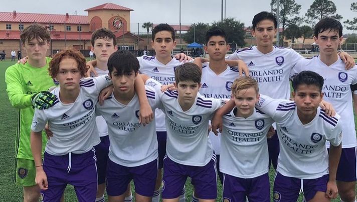 I ragazzi di Orlando City allenati da Antonio Nocerino I ragazzi di Orlando City allenati da Antonio Nocerino