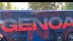 Video – Torino-Genoa, l’arrivo del pullman rossoblù allo stadio