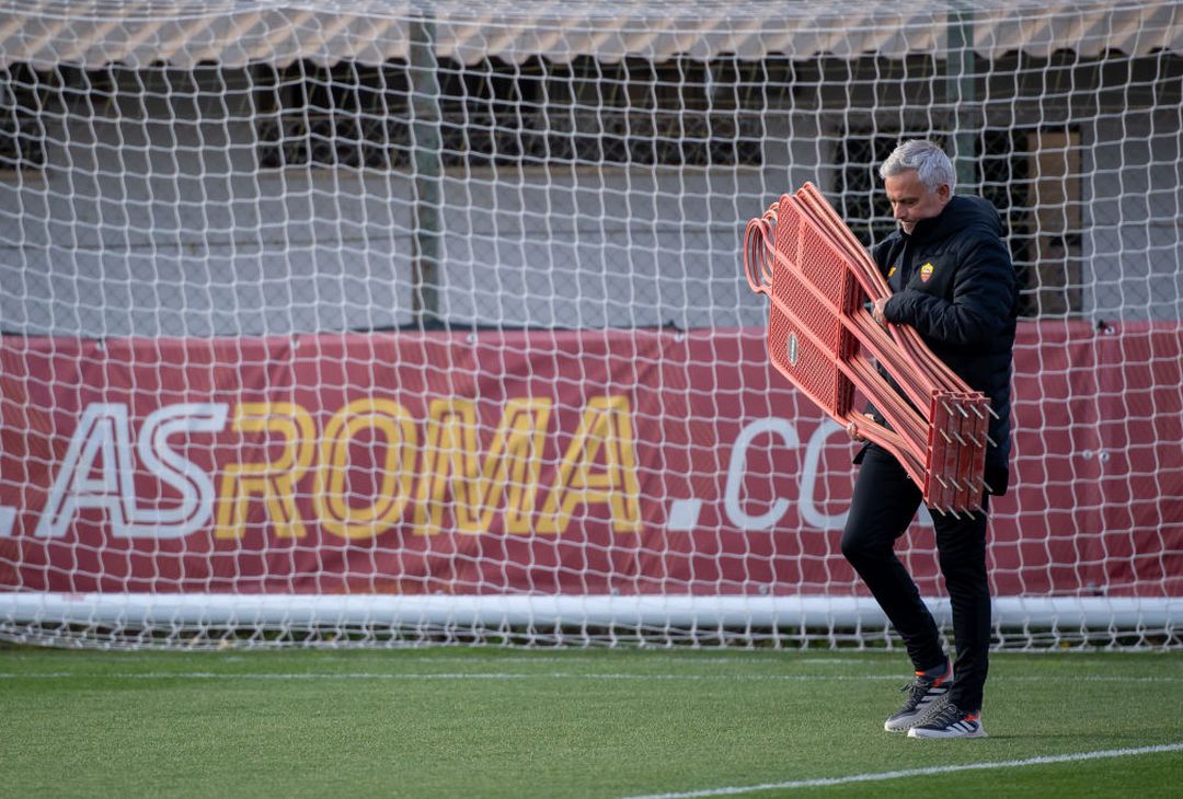 Roma, la rifinitura a Trigoria in vista della Real Sociedad – FOTO GALLERY - immagine 8