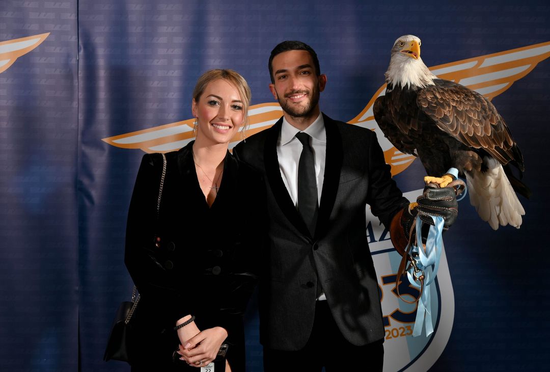 Cataldi ed Elisa Liberati con Olympia